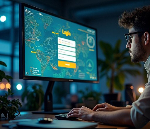 Interface do App brgiro